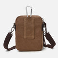 Belt Loop Holster Phone Purse - Small Canvas Crossbody Side Shoulder Bag - VOTVO
