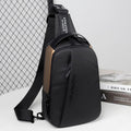 Waterproof Sling Bag for Men – Multi - Functional Chest Bag with USB Charging Port for Hiking, Cycling, and Travel - VOTVO