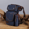 Durable Leg Bag for Men – Vertical Outdoor Sports Canvas Bag with Adjustable Strap - VOTVO