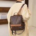 Women's Anti - theft Leather Backpack – Stylish & Secure Travel Handbag - VOTVO