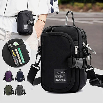Waterproof Multifunction Solid Crossbody Bag – The Ultimate Daily Companion - VOTVO