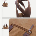 Unisex Canvas Shoulder Bag – Retro Casual Handbag & Work Tote - VOTVO