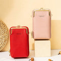 Women's Vegan Leather Crossbody Phone Purse with Card Slot | Stylish Shoulder Bag - VOTVO