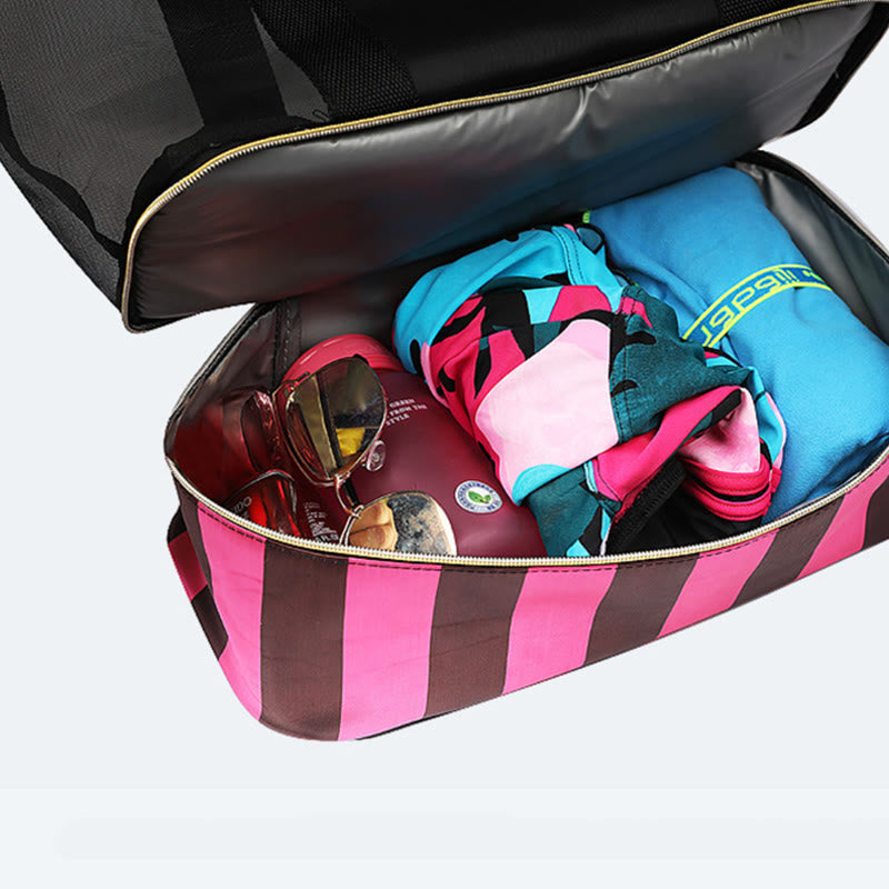 Leisure Beach Bag for Women – Travel & Fitness Nylon Shoulder Bag