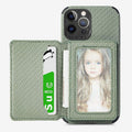 RFID Blocking Phone Case Wallet with Card Holder Kickstand for iPhone - VOTVO