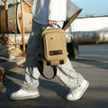 Men's Retro Sling Bag – Outdoor Casual Crossbody Chest Bag for Travel & Sport - VOTVO