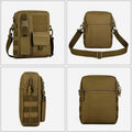 Waterproof Casual Outdoor Messenger Bag for Men – Adjustable Strap, Zipper Closure - VOTVO
