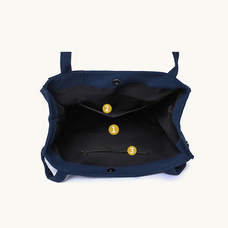 Tote Bag for Women - Minimalist Printing Daily Commuter Shoulder Bag - VOTVO