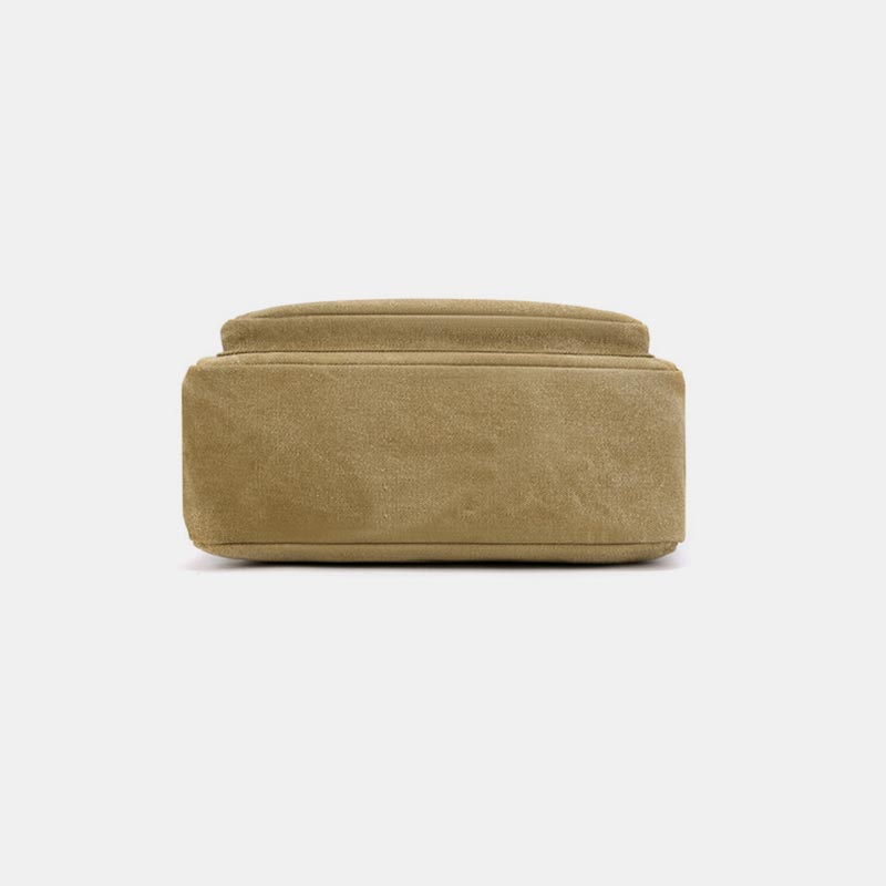 Vintage Canvas Messenger Bag – Large Capacity Shoulder Bag for Daily Use - VOTVO