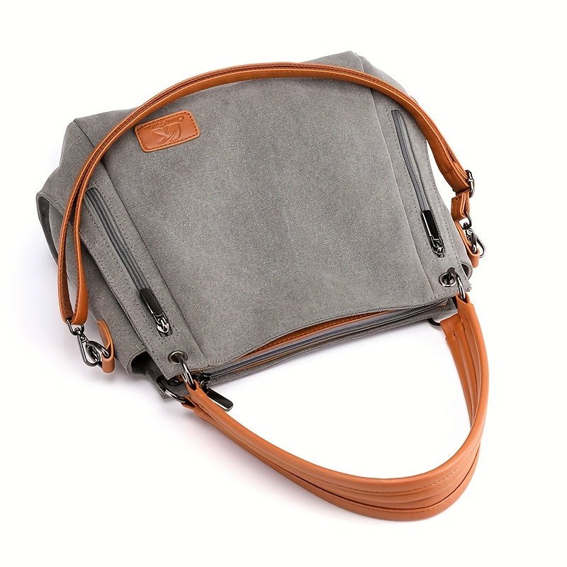 High - Quality Canvas Large Capacity Tote Bag – Perfect for Everyday and Travel - VOTVO
