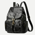 Vegan Leather Backpack for Women – Vintage Casual Daypack Purse for Ladies & Girls - VOTVO
