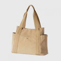 Large Capacity Canvas Shoulder Tote Bag – Multi - Pocket Handbag for Shopping, Travel & Everyday Use - VOTVO