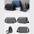 Waterproof Men’s Canvas Messenger Bag - Small Laptop Crossbody Bag - VOTVO