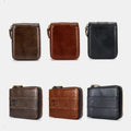 RFID Antimagnetic Vintage Genuine Leather Wallet - VOTVO