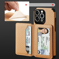RFID Blocking Phone Case Wallet with Card Holder Kickstand for iPhone - VOTVO