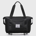 Tote Bag for Travel with Pull Rod & Oblique Folding Storage – Large Capacity Nylon Travel Sleeve - VOTVO