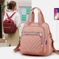 Multifunctional Lightweight Embossing Handbag – Crossbody & Backpack - VOTVO