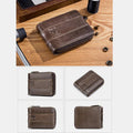 RFID Antimagnetic Vintage Genuine Leather Wallet - VOTVO