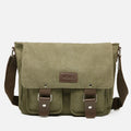 Messenger Bag for Men – Large Capacity Canvas Shoulder Bag for Casual & Daily Use - VOTVO