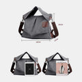 Large Capacity Canvas Handbag for Women – Crossbody Tote & Hobo Bag - VOTVO