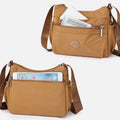 Multiple Color Crossbody Purse for Women - Large Nylon Commuter Bag - VOTVO