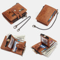RFID Multifunctional LargeCapacity Genuine Leather Wallet - VOTVO
