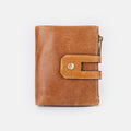 Multifunctional Double Zipper Vintage Wallet – Stylish and Practical - VOTVO