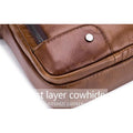 Genuine Leather Vintage Crossbody Bag for Men – Stylish Shoulder Bag - VOTVO