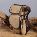 Durable Leg Bag for Men – Vertical Outdoor Sports Canvas Bag with Adjustable Strap - VOTVO