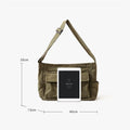 Multi - Pocket Canvas Crossbody Bag for Women | Retro Lightweight Shoulder Bag - VOTVO