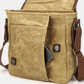 Retro Casual Shoulder Bag: Classic and Creative Design in High Quality Canvas - VOTVO