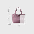 Simple Casual Nylon Tote Bag for Women – Everyday Shopping Handbag - VOTVO