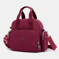 3 - Way Use Backpack with USB Charging Port – Versatile Nylon Travel & School Bag for Women - VOTVO