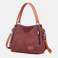 Large Capacity Casual Canvas Crossbody Bag for Women – Stylish & Practical - VOTVO