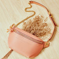 Genuine Leather Large Capacity Crossbody & Waist Bag for Women – Stylish & Versatile - VOTVO