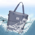 Tote Bag for Travel with Pull Rod & Oblique Folding Storage – Large Capacity Nylon Travel Sleeve - VOTVO