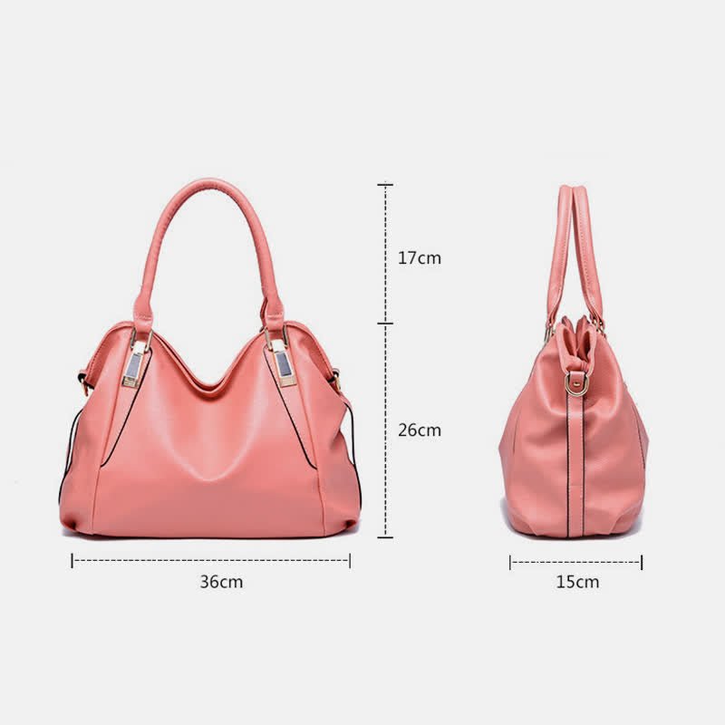 Women's Leather Tote Shoulder Bag | Top - Handle Satchel Hobo Purse - VOTVO