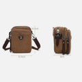 Belt Loop Holster Phone Purse - Small Canvas Crossbody Side Shoulder Bag - VOTVO