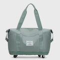 Tote Bag for Travel with Pull Rod & Oblique Folding Storage – Large Capacity Nylon Travel Sleeve - VOTVO