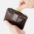 RFID Large Capacity Genuine Leather Multi - Card Wallet – Secure, Stylish, and Practical - VOTVO