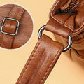 Retro Faux Leather Crossbody Bag for Women – Small Shoulder Purse for Daily Use - VOTVO