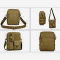 Waterproof Casual Outdoor Messenger Bag for Men – Adjustable Strap, Zipper Closure - VOTVO