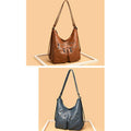 3 - Way Use Backpack Multi - Pocket Leather Zip Crossbody Shoulder Bag - VOTVO
