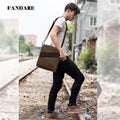 Business Messenger Canvas Shoulder Bag - VOTVO