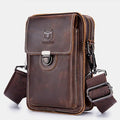Genuine Leather Multifunctional Waist & Messenger Bag for Men – Versatile Crossbody & Shoulder Bag - VOTVO