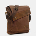 Large Capacity Retro Canvas Crossbody Bag for Women – Stylish & Practical Daily Tote - VOTVO