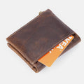 Multifunctional Double Zipper Vintage Wallet – Stylish and Practical - VOTVO