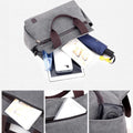 Women's Canvas Hobo Handbag – Multi - Pocket Shoulder Tote & Crossbody Bag - VOTVO
