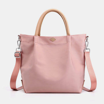 Large Capacity Lightweight Waterproof Casual College Style Handbag Crossbody Bag for Women