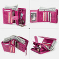RFID GenuineLeather Multi - Card Buckle Wallet - VOTVO